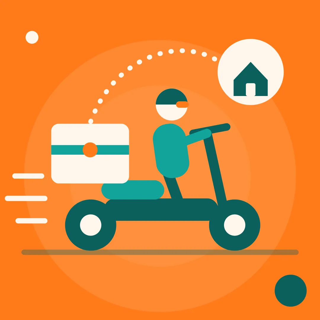 Delivered to your do
